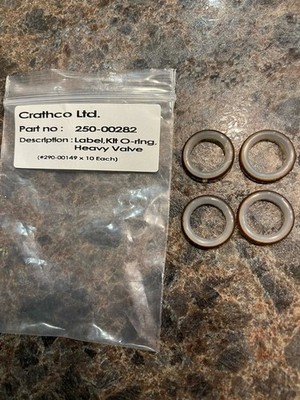 Grindmaster Cecilware Crathco Dispense Valve O-Ring (Lot of 4)  250-00282
