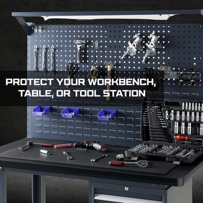 24x48 EVA Workbench Mat Heavy Duty Tool Box Top Liner Pad 5mm Black