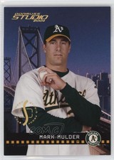 2004 Donruss Studio Studio Proofs Gold 16/50 Mark Mulder #146 g5i