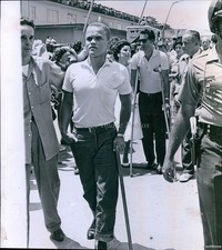 1962 Luis Medina Perez Skyjacker Returned To States From Cuba Crime 8X10 Photo