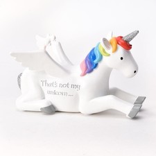 Image of Unicorn Piggy Bank That's Not My Unicorn Money Box Rainbow Sparkle Girls