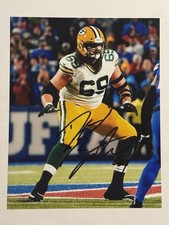 DAVID BAKHTIARI SIGNED 8x10 PHOTO AUTOGRAPHED GREEN BAY PACKERS LEGEND COA