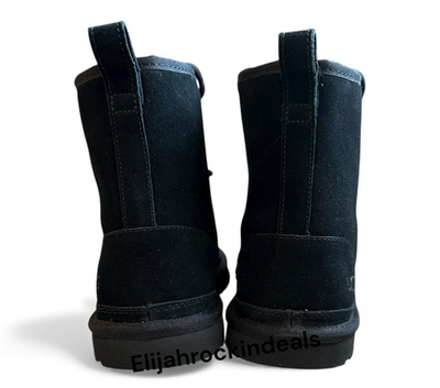 NEW MENS UGG HARKLEY BLACK SUEDE CHUKKA BOOTS US SIZE 10, 12  display picture 3