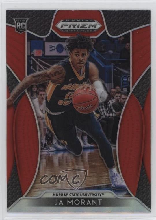 2019-20 Panini Prizm Draft Picks Red Prizm Ja Morant #2 0jr6