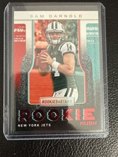 2018 Rookies and Stars Sam Darnold Rookie Rush Card Seattle Seahawks. rookie card picture