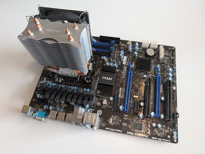 Bundle Mainboard MSI 970A-G46 + CPU AMD FX-8320E -  DEFEKT! Bootet nicht immer