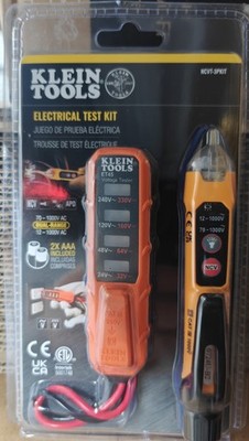 	Klein Tools NCVT3PKIT Dual Range NCVT & AC/DC Voltage Tester Electrical Test...