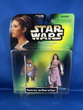 Star Wars Princess Leia & Wicket Ewok Collection 1997 Hasbro Power of the Force