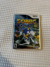 Sonic Colors - Nintendo Wii - No Manual - Fast Shipping