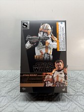 Hot Toys Star Wars Clone Commander Cody MMS796 Sideshow Exclusive 1 6 Figure
