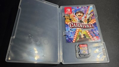 Carnival Games 2K Games Nintendo Switch NRMT condition w manual^