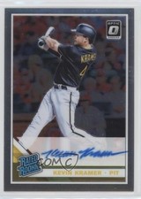 2019 Panini Donruss Optic Rated Rookie Signatures Kevin Kramer #RRS-KK Auto 03rx
