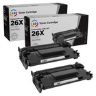 LD 2PK Zamiennik HP 26X CF226X Kaseta z czarnym tonerem LaserJet Pro M402d M426dw