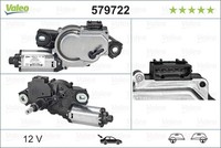 Valeo 579722 Wischermotor Hinten FÜR VW
