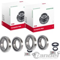 2X Fag RADLAGER-SATZ Hinten Passend FÜR Ford Transit Links+Rechts