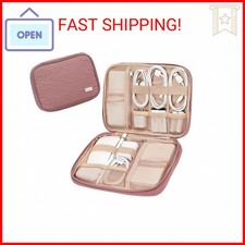 NISHEL Travel Cord Organizer Case, Tech Electronic Bag, Essentials for Charger,