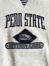 Vintage Logo Athletic Penn State University Nittany Lions Pullover Sweatshirt XL