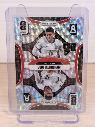 Jude Bellingham 2026 Panini Prizm FIFA World Cup Aces #23 Wave Prizm
