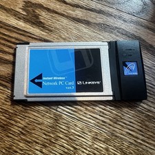 Linksys PCMCIA Wireless PC Card Version 3 - Laptop Wi-Fi Card WPC11 V.3 