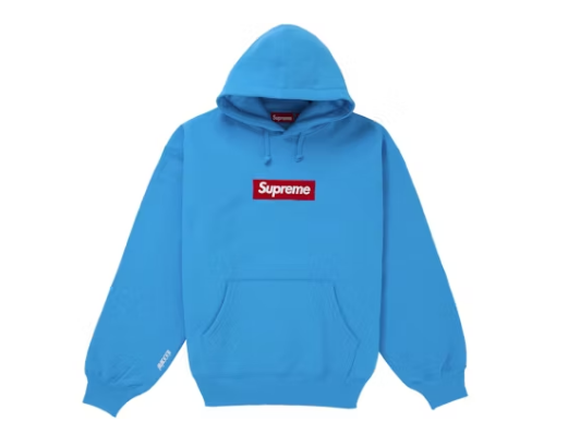 トップス 25 fw Supreme Box Logo Hooded Sweatshirt Supreme Box Logo Hooded Sweatshirt (FW25) Brand NEW SEALED XL CYAN