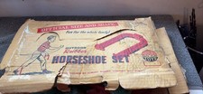 Vintage Outdoor Rubber Horseshoe Set From The 50S Auburn Safe Play Toys