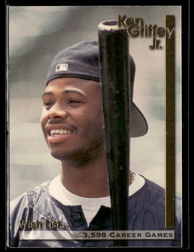 1995 Megacards Ken Griffey Jr. Wish List #17 Ken Griffey Jr. Baseball