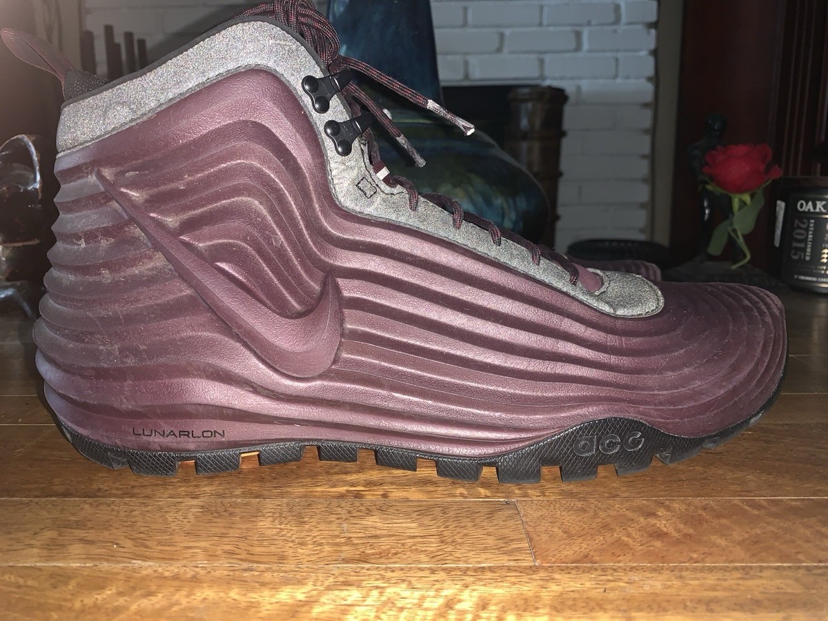 Size 13 Nike ACG Lunardome Sneakerboot Black for sale online