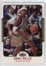 2006-07 Fleer Glossy Bonzi Wells #170 0u2j
