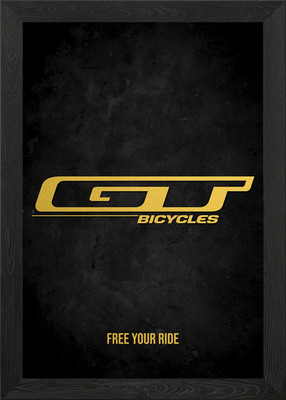 GT BICYCLES Gerahmtes Wandbild Poster Leinwanddruck Bild