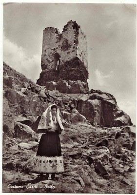 OSILO - SASSARI - SARDINIAN COSTUMES - TRAVEL 1959 -23634-