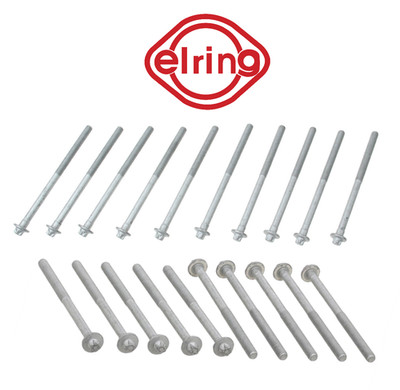 2xCylinder Head Bolt Set ELRING for MERCEDES C63 AMG E63 AMG CLS63 AMG S63 AMG