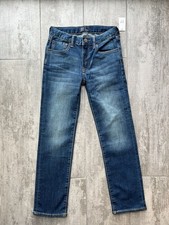 GAP Kids Stretch Straight Leg Jeans Boys Youth Size 10 Slim Adjustable Waist NEW