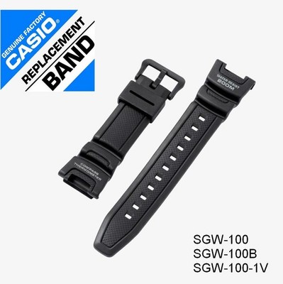 Original Casio Band SGW-100, SGW-100-1V, SGW-100B, SGW100-1V, 10304195, Neu+OVP
