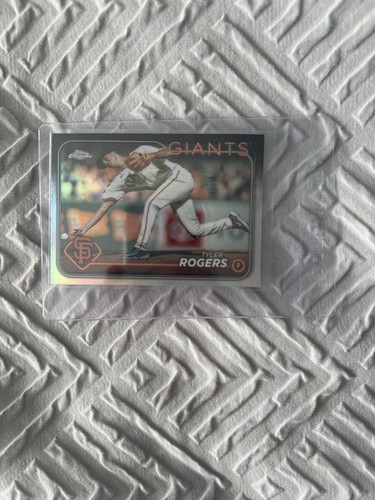 2024 Topps Chrome Update Series Tyler Rogers #Usc112 Refractor