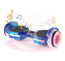 Simate Scooter Colorful LED Light Up Wheels Bluetooth 8.5mph. C4