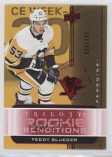 2019 Upper Deck Trilogy Rookie Renditions Red Foil /799 Teddy Blueger #RR-15 2a9