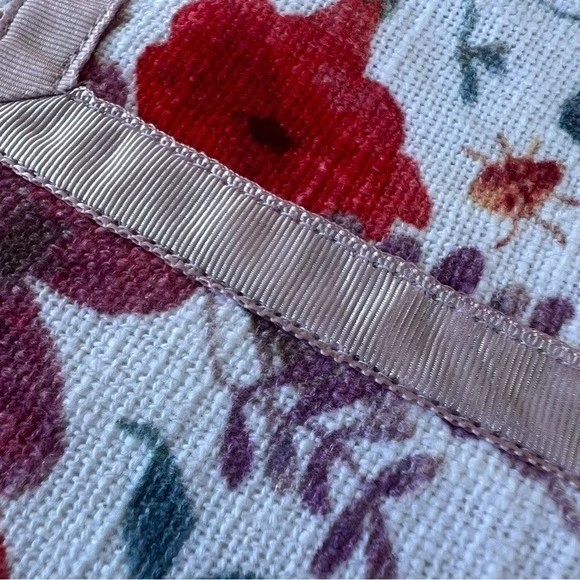 Anthropologie Pepina Floral Tablecloth Online Exclusive Pink Florals Cotton NWT - Image 4 of 4