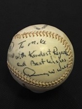 MURRAY WALL SIGNED AUTOGRAPHED ALL STAR BASEBALL RED SOX SGC AUTHENTIC RARE!!
