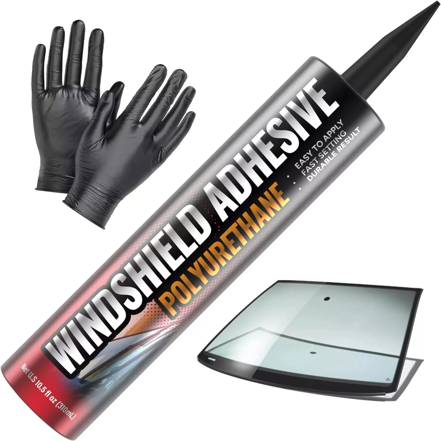 Polyurethane Windshield Adhesive Quick Curing & Weather Resistant