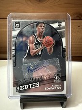 Kessler Edwards Signature Series Rookie Auto 2021-22 Donruss Optic RC #SS-KEW