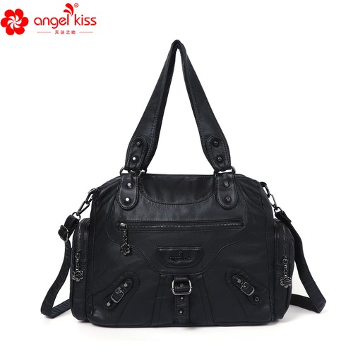 AngelKiss Women Handbag Y2K Large Capacity Vintage Crossbody Handle Shoulder Bag - Picture 13 of 24