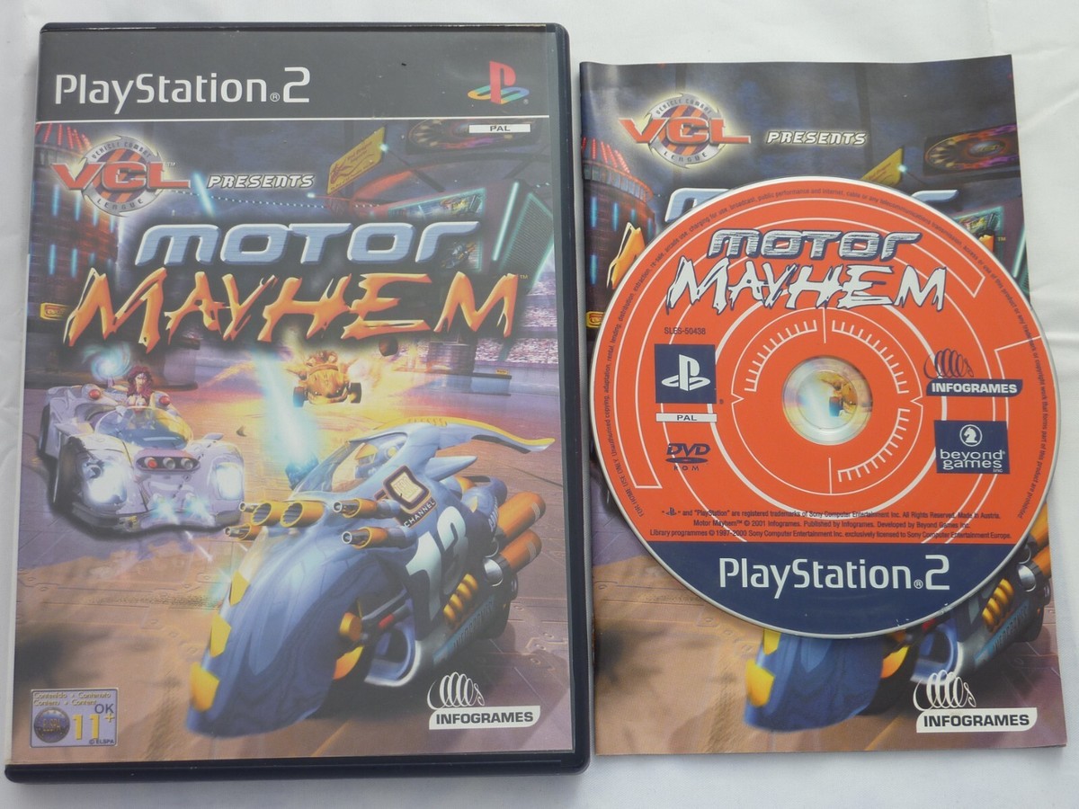 【中古】 Motor Mayhem / Game Motor Mayhem PS2 Game V.C.L.: Vehicular Combat League Infograms