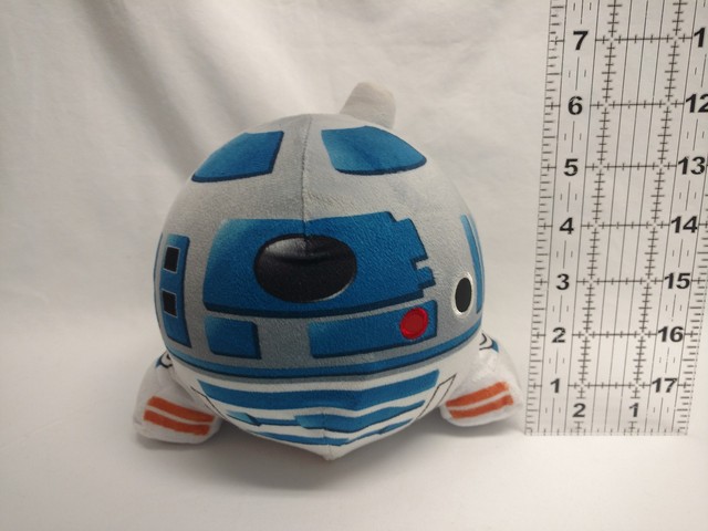 Star Wars R2D2 Droid Night Light Talking Plush Round Ball Sounds Multi Colors 6
