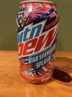 MTN DEW STAR SPANGLED SPLASH-ONE FULL Unopened 12oz Can Limited Edition Mountain — photo 1