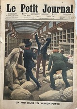 Le Petit Journal 1910 N° 1047 Crazy IN Ein Güterwagen Post - Feuerwehr Atelier