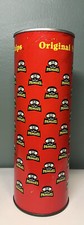 VTG Pringles Can Red All Over Logo NO Lid Empty Multi-Pack Edition EMPTY