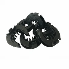 Dare Products T-360-B Lock Jawz Electric Fence T-Post Insulator, Black, 6