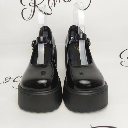 Chunky Platform Mary Jane Shoes High Heels Pumps New Sweet Thick Heel Party Shoe - Bild 10 von 19