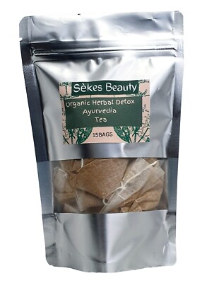 Bio Ayurvedia Detox Tee. 15 Beutel (Kräutertee 17 Kräuter und Gewürze)