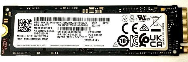 Samsung MZ-VL21T00 PM9A1 1TB PCIe NVMe SSD for sale online | eBay